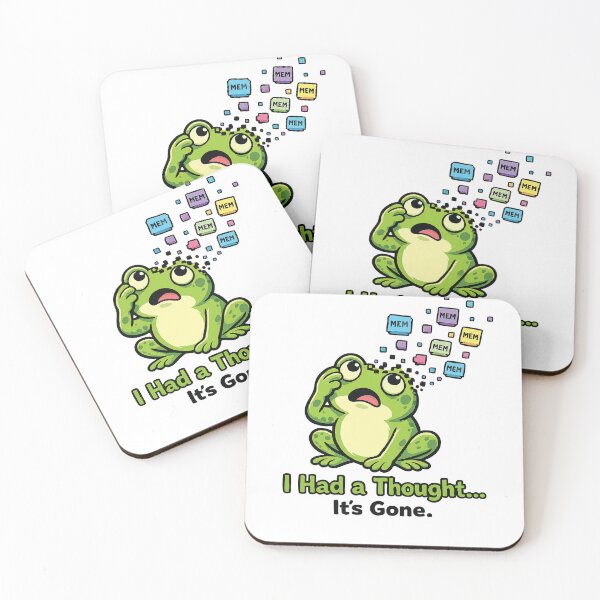 Item preview, I Had a Thought Frog designed and sold by SimplePoDesign.