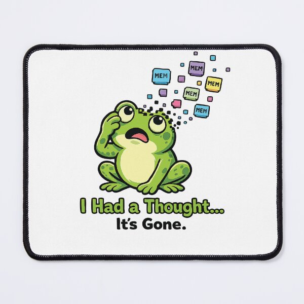 Item preview, I Had a Thought Frog designed and sold by SimplePoDesign.