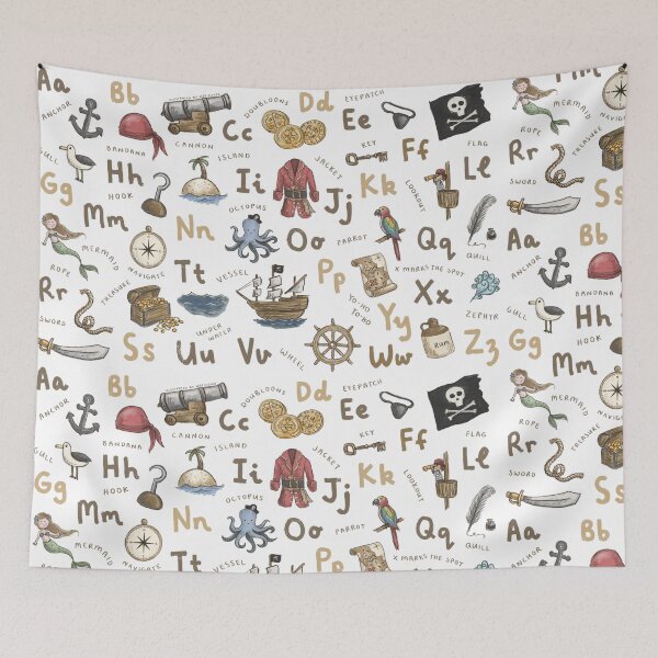 Item preview, Pirate Alphabet designed and sold by Those Pencil Shavings.