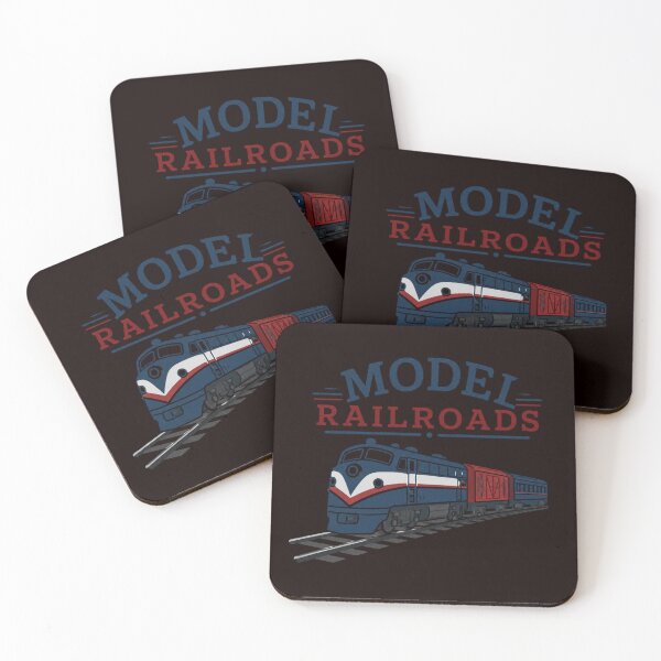 Item preview, Model Railroads Vintage Train Graphic | Railway Hobby Gift for Train Enthusiasts designed and sold by Tadeusz1.
