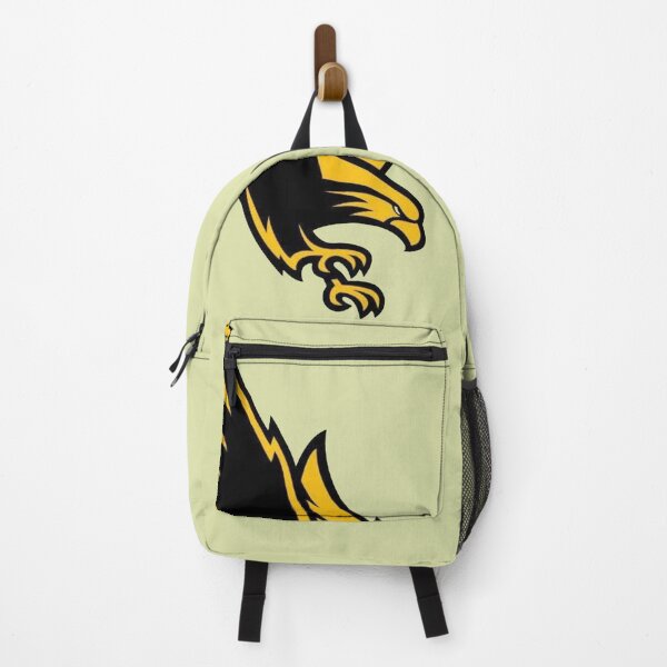 Item preview, Black and Gold Piqué Eagle – Sports Mascot Logo designed and sold by RAYBIL.