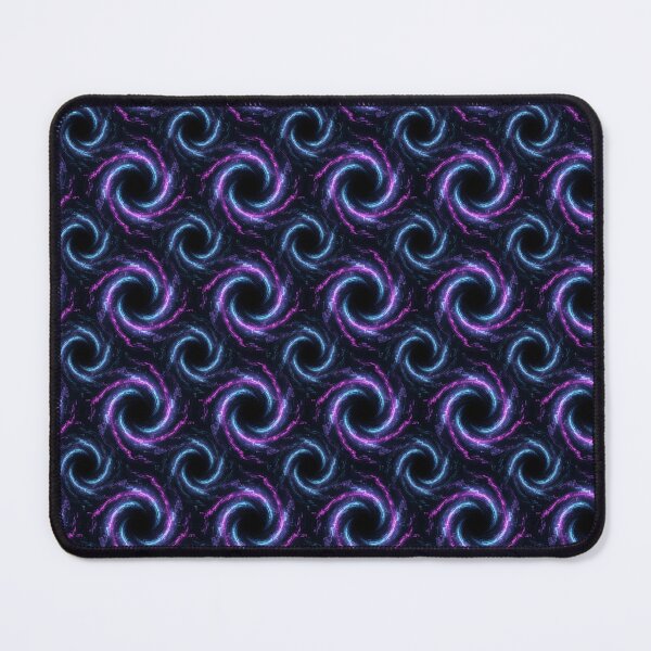 Item preview, Cyberpunk Neon Spiral Vortex Pattern designed and sold by Pioneer Spirit Market.
