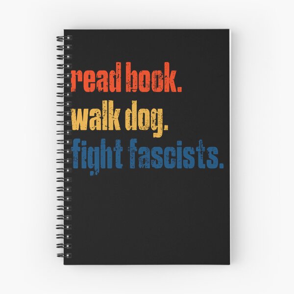 Item preview, Read Books Walk Dogs Fight Fascists – Vintage Activist designed and sold by HumansStuck12.