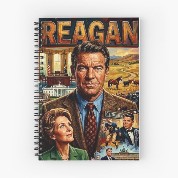 Item preview, Reagan Retro Biographical Drama Tribute Art Movie Poster designed and sold by Art's Diner.