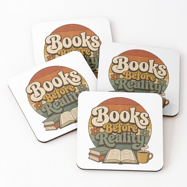Item preview, "Books Before Reality" Retro designed and sold by MusesWhispers.
