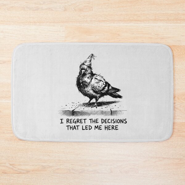 Item preview, The "I Regret Everything" Pigeon designed and sold by ricopanda.