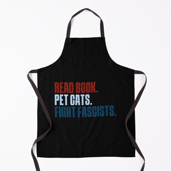 Item preview, Read Books Pet Cats Fight Fascists – Literary Cat Activism designed and sold by HumansStuck12.