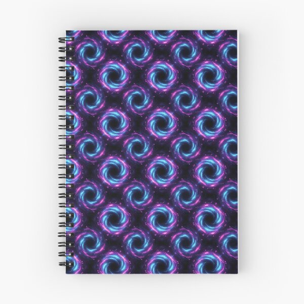Item preview, Cyberpunk Neon Spiral Vortex Pattern designed and sold by Pioneer Spirit Market.