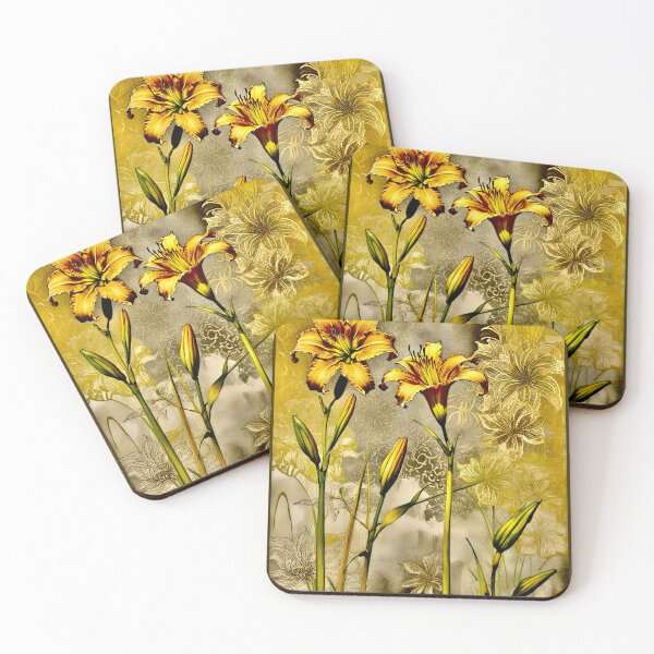 Item preview, Vintage DayLilies 4 designed and sold by ©Janis Zroback.