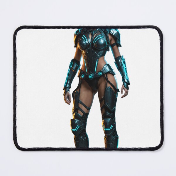 Item preview, Cyberpunk Female Warrior designed and sold by PixelFlowArt.
