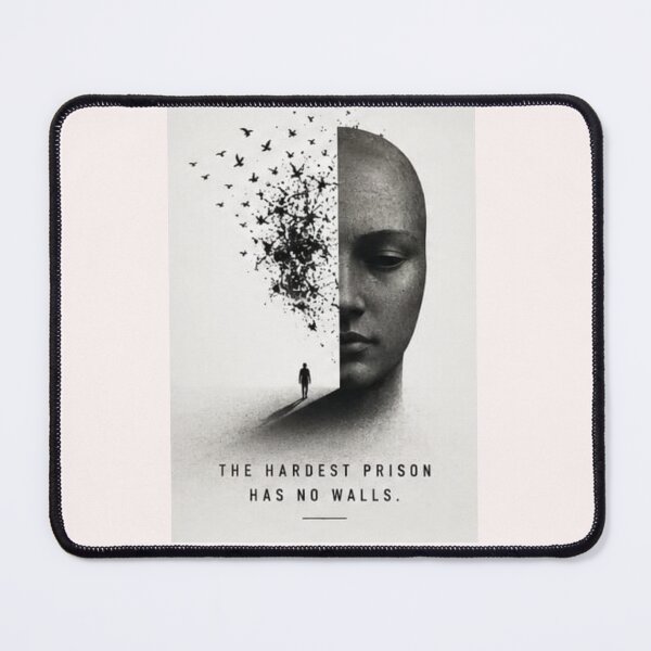 Item preview, The Hardest Prison Has No Walls designed and sold by layalistoresa.