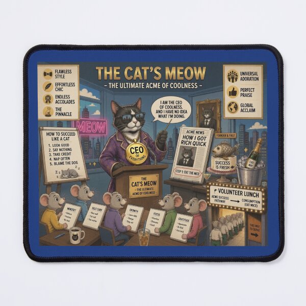 Item preview, The Cat's Meow – CEO of Everything designed and sold by SammyMorry.