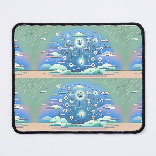 Item preview, Neural Network Illustration designed and sold by EchoWave11.
