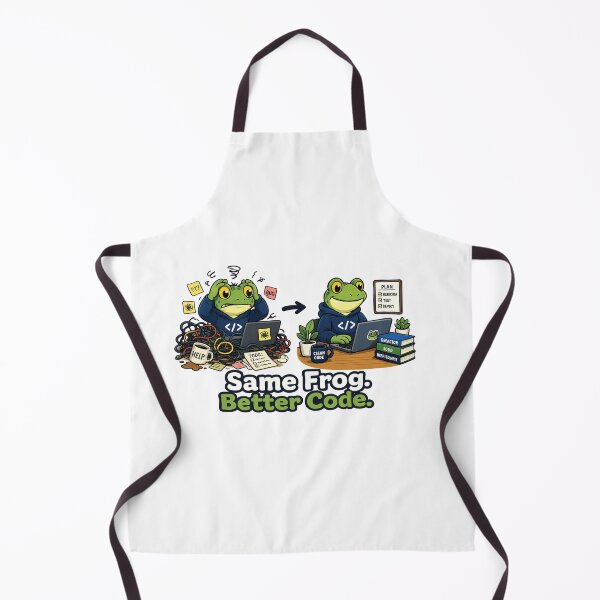 Item preview, Better Code Frog designed and sold by SimplePoDesign.