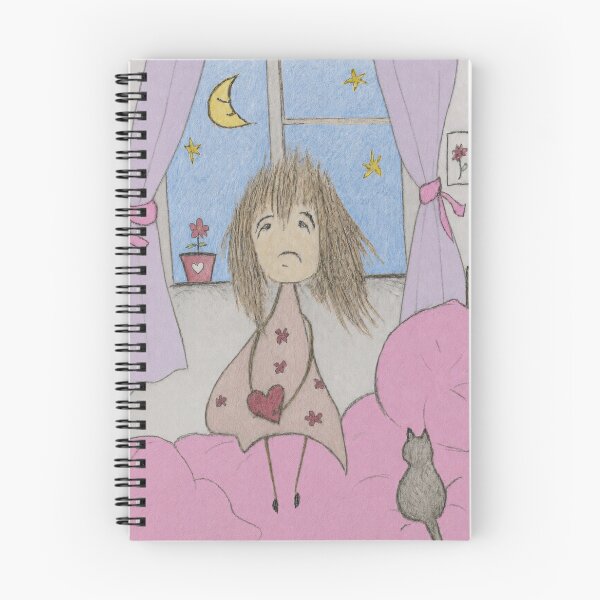 Item preview, Lora's Feelings: Sleepless Night designed and sold by RAIPrintStudio.