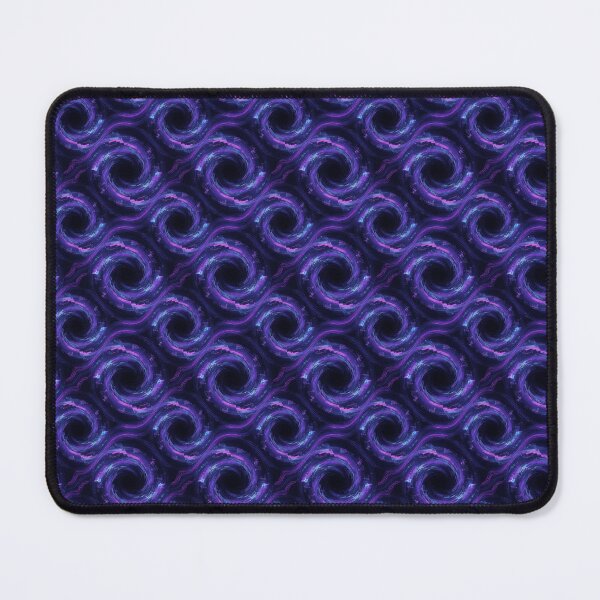 Item preview, Cyberpunk Neon Spiral Vortex Pattern designed and sold by Pioneer Spirit Market.