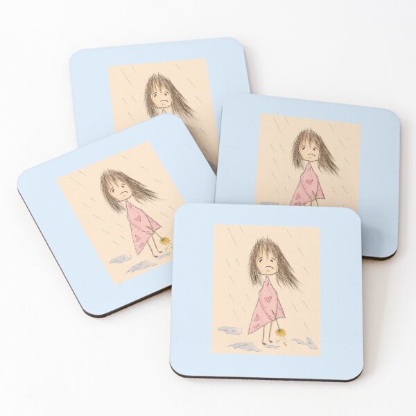 Item preview, Los sentimientos de Lora: Bajo la lluvia designed and sold by RAIPrintStudio.