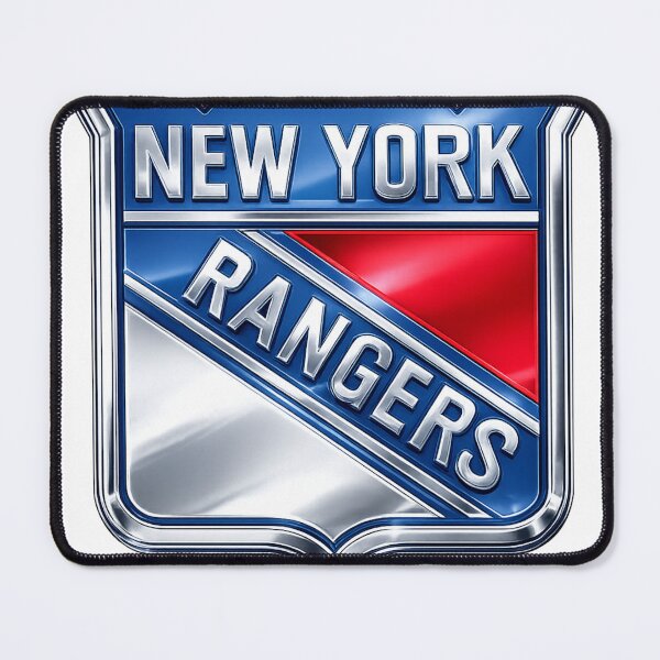 Item preview, New York Rangers Chrome Logo designed and sold by JC's Cards & More.