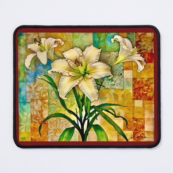 Item preview, Vintage Daylilies 5 designed and sold by ©Janis Zroback.