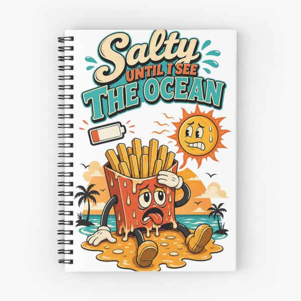 Item preview, Salty Until I See The Ocean Funny Summer designed and sold by mo-carnival.