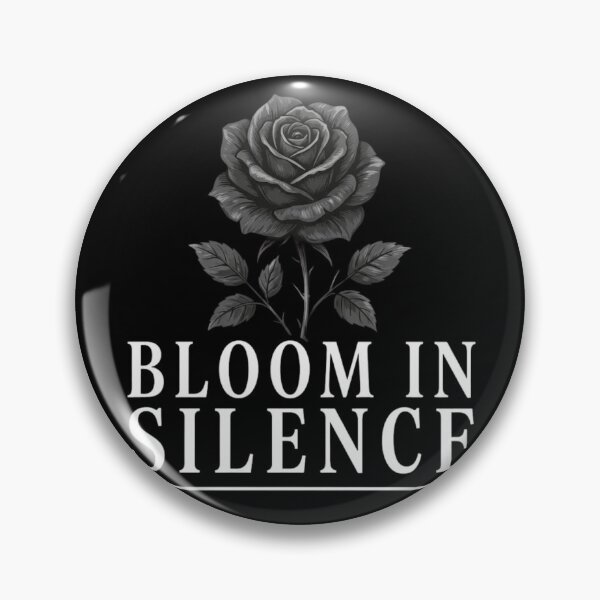 Item preview, Bloom In Silence - Dark Aesthetic Black Rose Floral Illustration designed and sold by haitrieuic96.