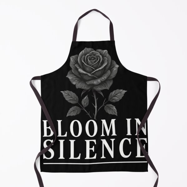 Item preview, Bloom In Silence - Dark Aesthetic Black Rose Floral Illustration designed and sold by haitrieuic96.