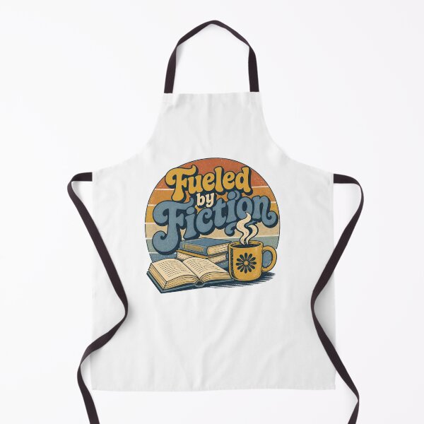 Item preview, "Fueled by Fiction" Retro designed and sold by MusesWhispers.