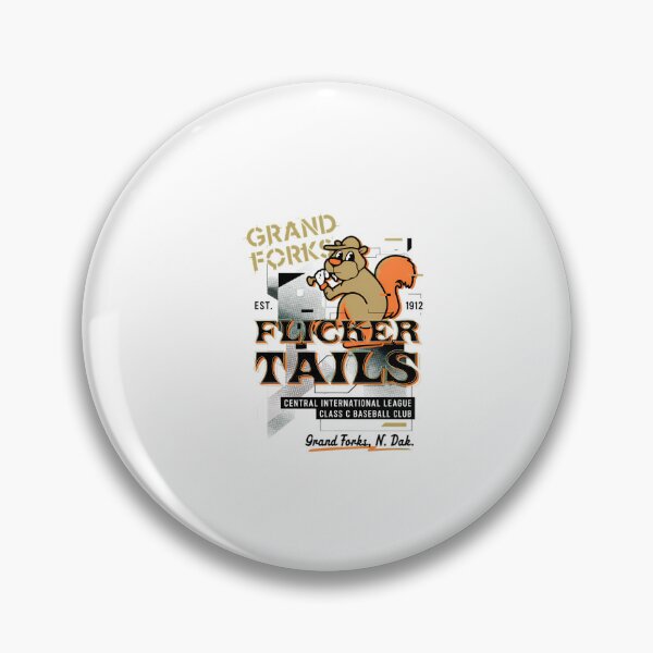 Item preview, Grand Forks Flicker Tails Retro Baseball Club Tee designed and sold by EviBenbato.