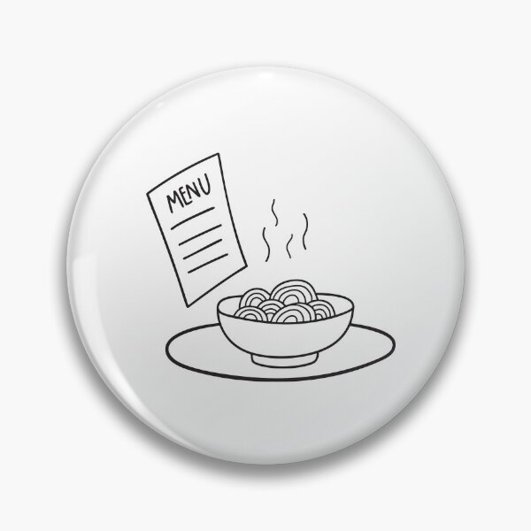Item preview, Udon Bowl on Tray Beside Menu designed and sold by rasagamastore.