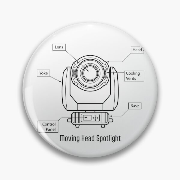 Item preview, Moving Head Spotlight Schematic Diagram designed and sold by drTerrens.