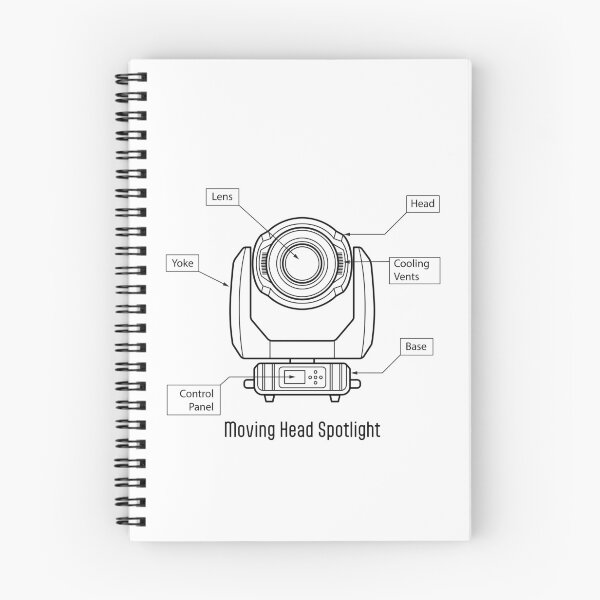 Item preview, Moving Head Spotlight Schematic Diagram designed and sold by drTerrens.
