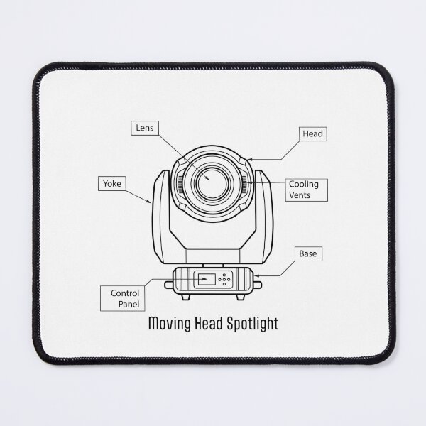 Item preview, Moving Head Spotlight Schematic Diagram designed and sold by drTerrens.