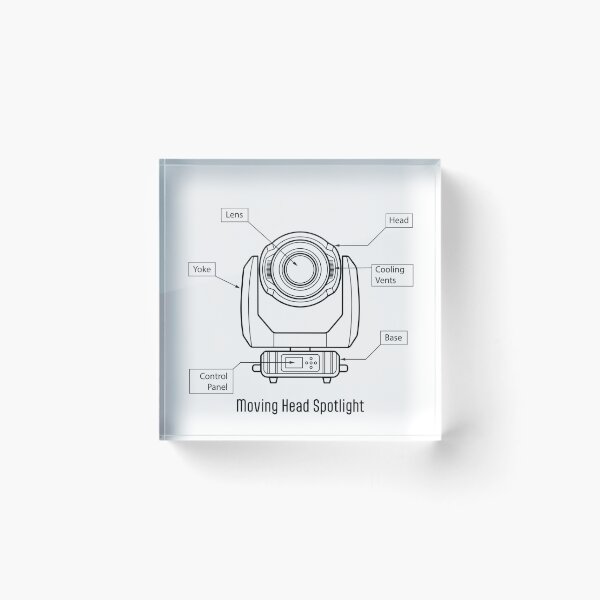 Item preview, Moving Head Spotlight Schematic Diagram designed and sold by drTerrens.