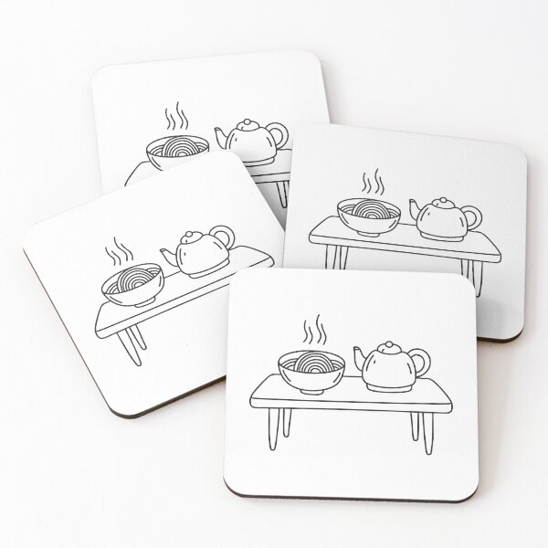 Item preview, Udon Bowl Near Teapot designed and sold by rasagamastore.