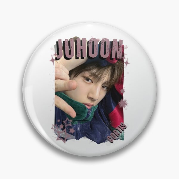 Item preview, CORTISs Juhoon Kpop Boy Group Black and White Collage Digital Art Portrait designed and sold by AJUNICE STUDIO.