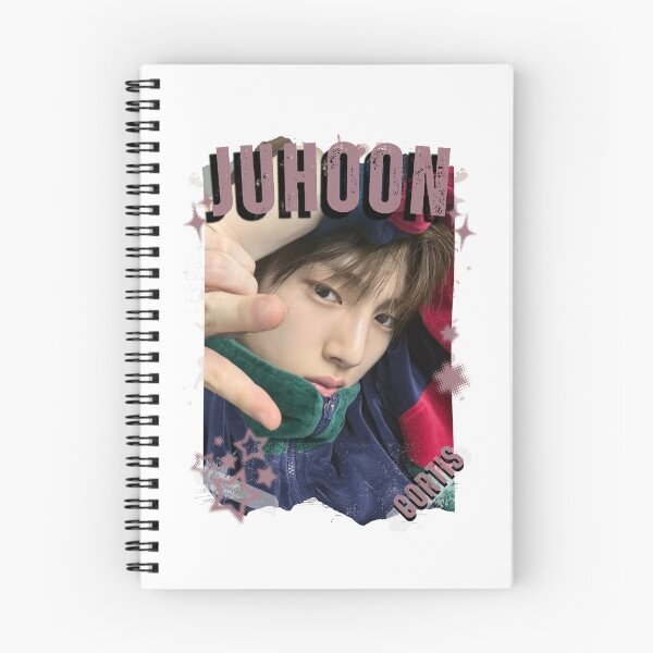 Item preview, CORTISs Juhoon Kpop Boy Group Black and White Collage Digital Art Portrait designed and sold by AJUNICE STUDIO.