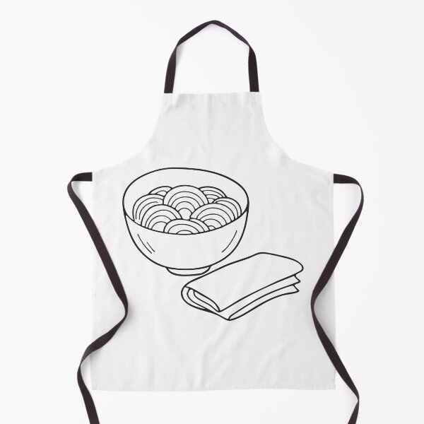 Item preview, Udon Bowl Next to Folded Napkin designed and sold by rasagamastore.