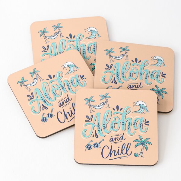 Item preview, Aloha and Chill – Hawaiian Vibes Design designed and sold by Sea Gem.