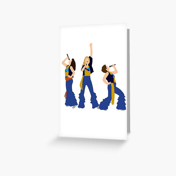 Donnna and the Dynamos Young Greeting Card