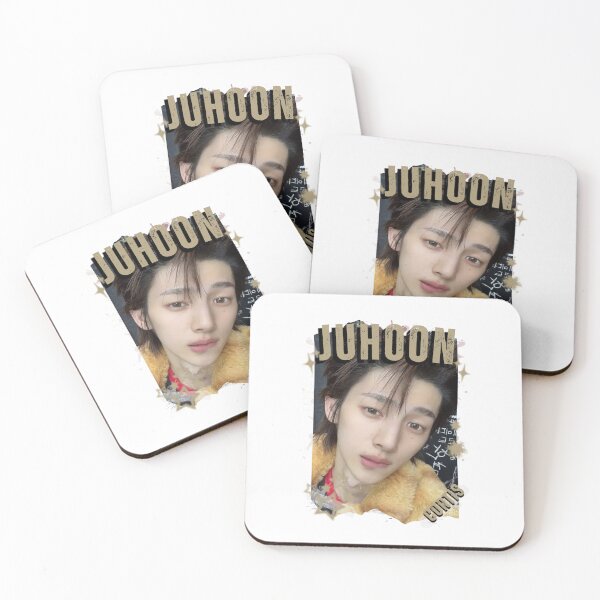 Item preview, CORTISs Juhoon Kpop Boy Group Black and White Collage Digital Art Portrait designed and sold by AJUNICE STUDIO.