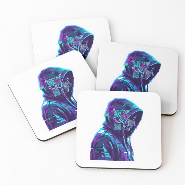 Item preview, Adversarial Anti Social Glitch Face designed and sold by MindBreakLab.