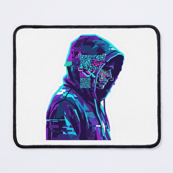 Item preview, Adversarial Anti Social Glitch Face designed and sold by MindBreakLab.