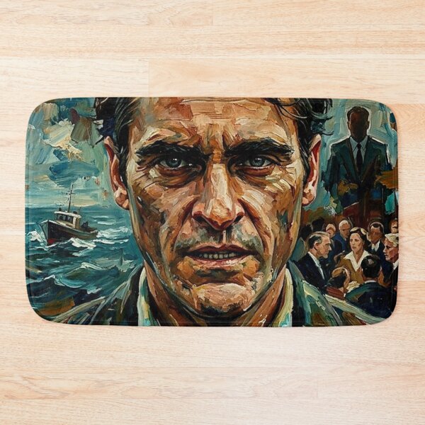Item preview, The Master Retro Psychological Drama Tribute Art Movie Poster designed and sold by Art's Diner.