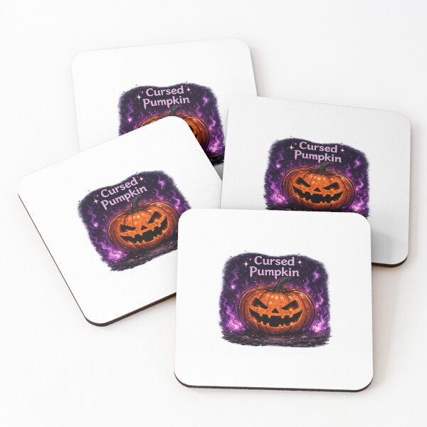 Item preview, Cursed Pumpkin Halloween Gothic Jack O Lantern designed and sold by Bibiirano Store.
