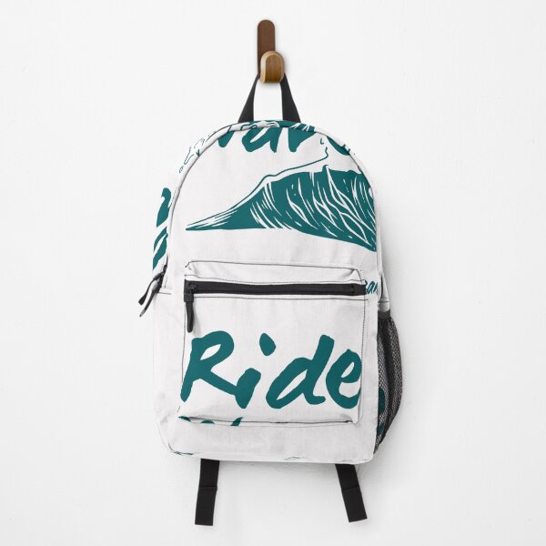 Item preview, Ride The Wave Ocean Motivational Quote Art designed and sold by DAILYNEEDSS.