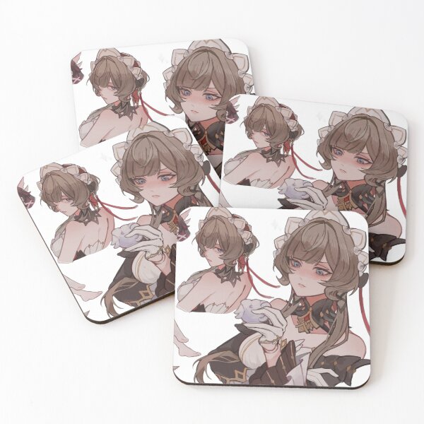 Item preview, Sandrone and Columbina Standing Together Genshin Impact designed and sold by KomiArts.
