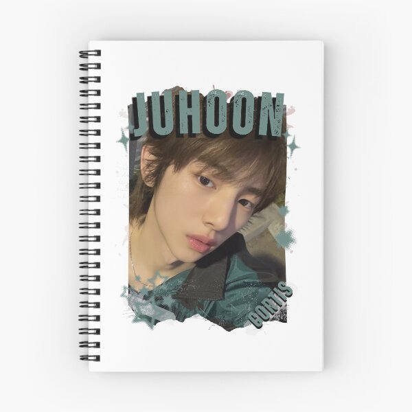 Item preview, CORTISs Juhoon Kpop Boy Group Black and White Collage Digital Art Portrait designed and sold by AJUNICE STUDIO.