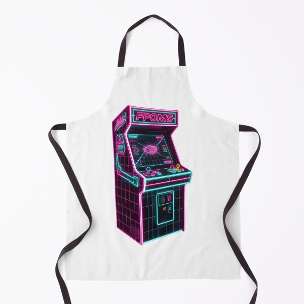 Item preview, Retro Arcade Machine Neon Synthwave Gamer designed and sold by KCasual.