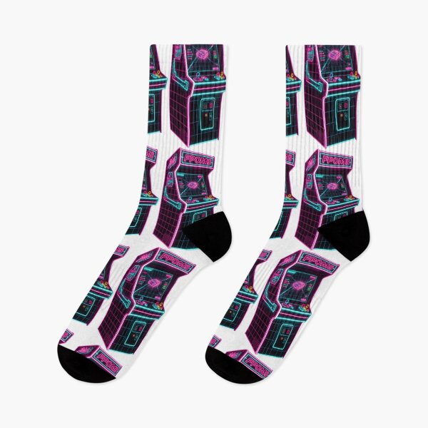 Item preview, Retro Arcade Machine Neon Synthwave Gamer designed and sold by KCasual.