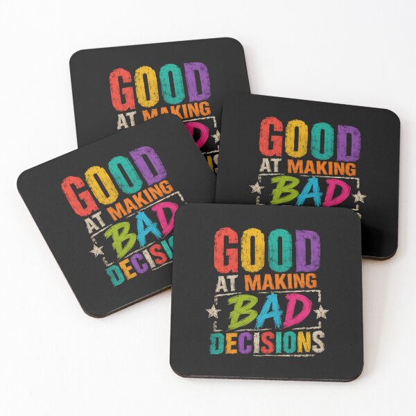 Item preview, Good At Making Bad Decisions – Colorful Vintage designed and sold by HumansStuck12.